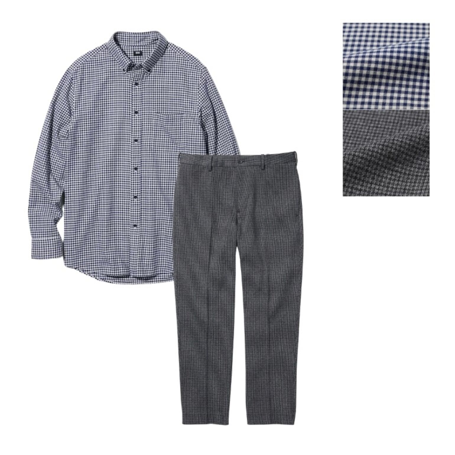 Kemeja Flanel dan Celana Panjang