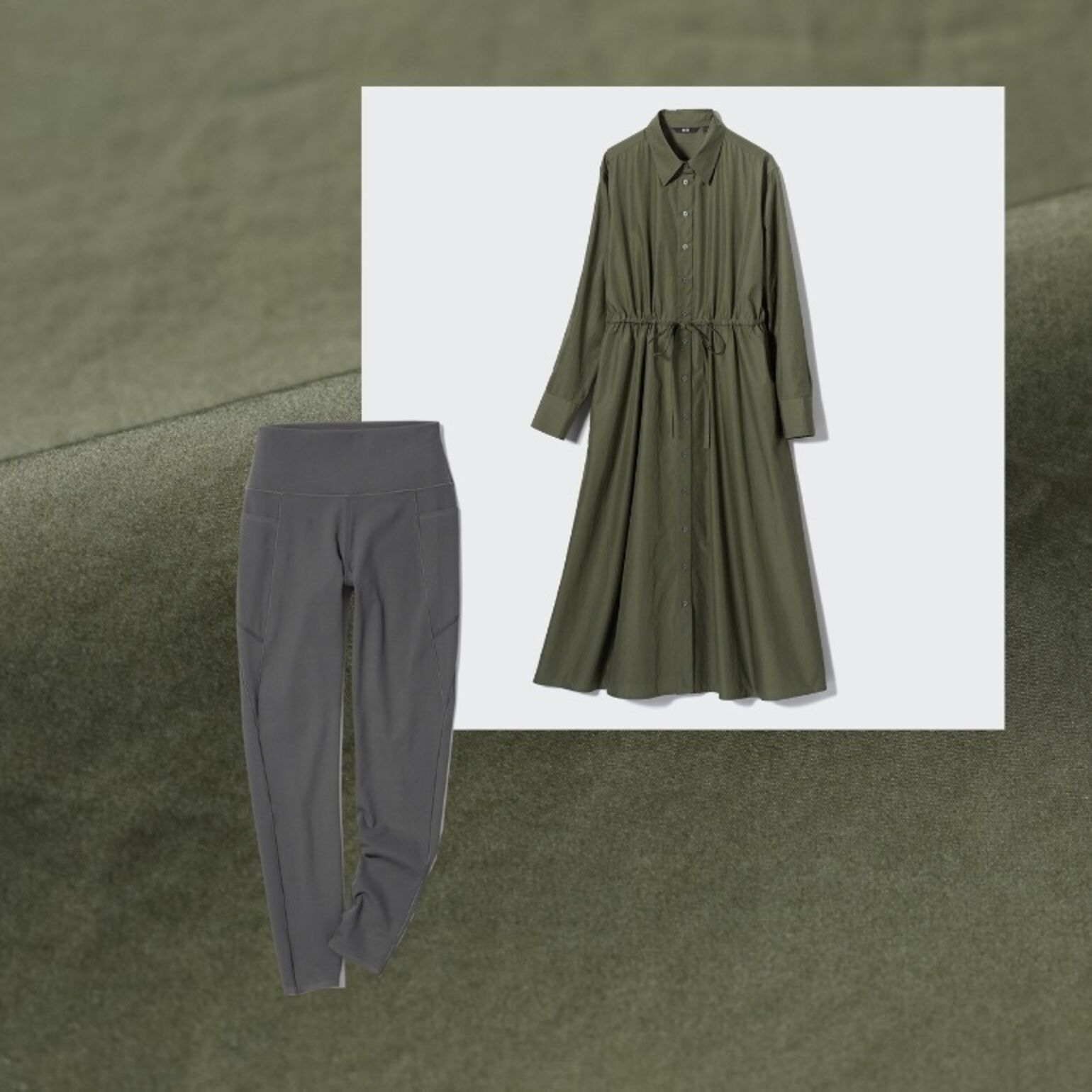 Kenakan Legging sebagai Dalaman Rok