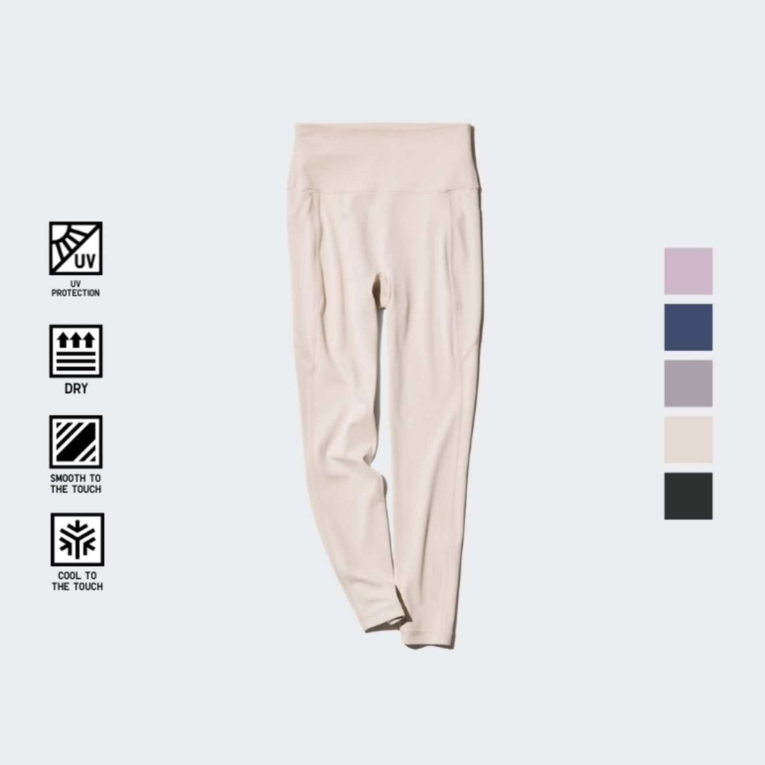 4. AIRism Celana Legging Lembut Proteksi Sinar UV