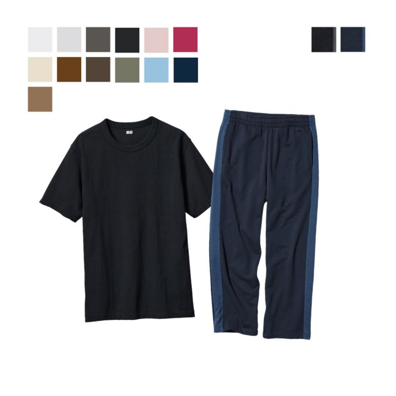 Jaket Sweat, Celana Sweat, & T-shirt Kerah Bulat 