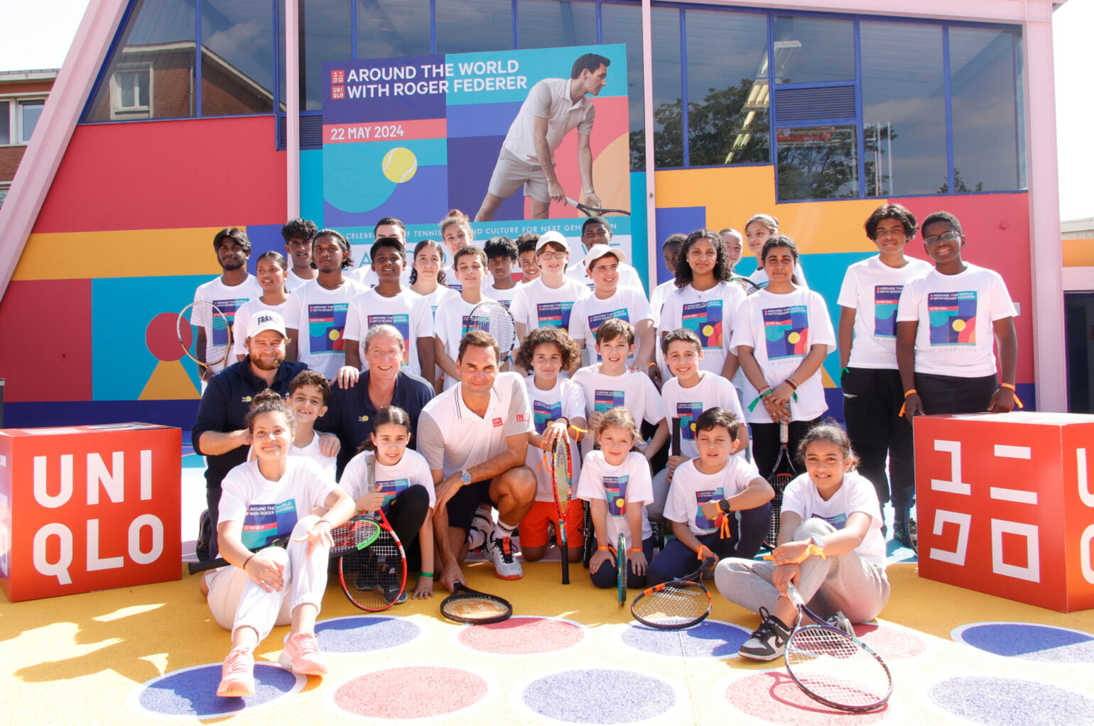 Acara Keliling Dunia Bersama Roger Federer di Prancis