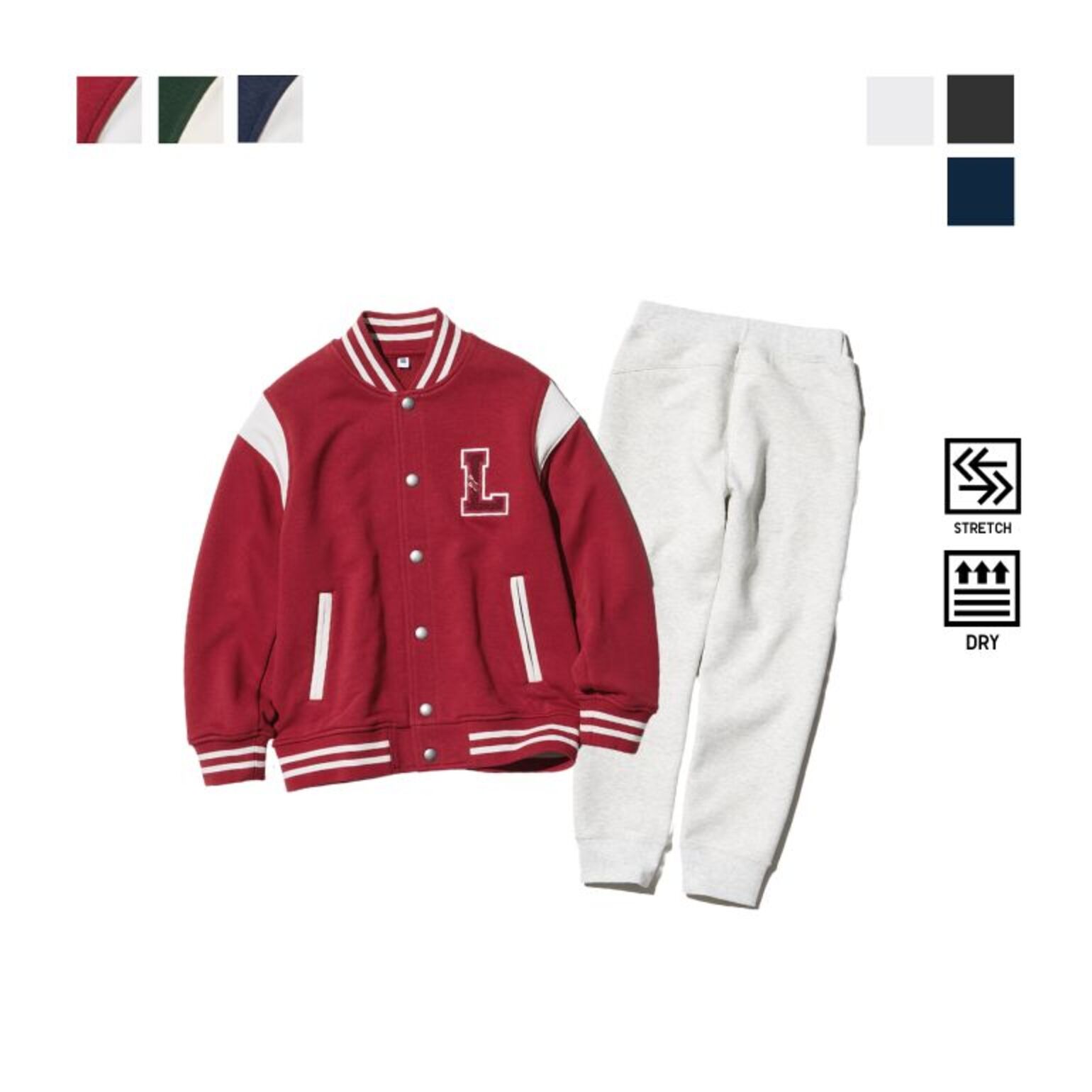 2. KIDS Jaket Sweat Stadium & KIDS Celana Sweat Dry