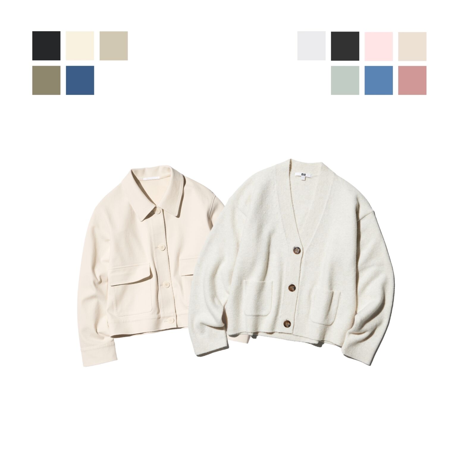 Kardigan Pendek Kerah V Souffle Yarn