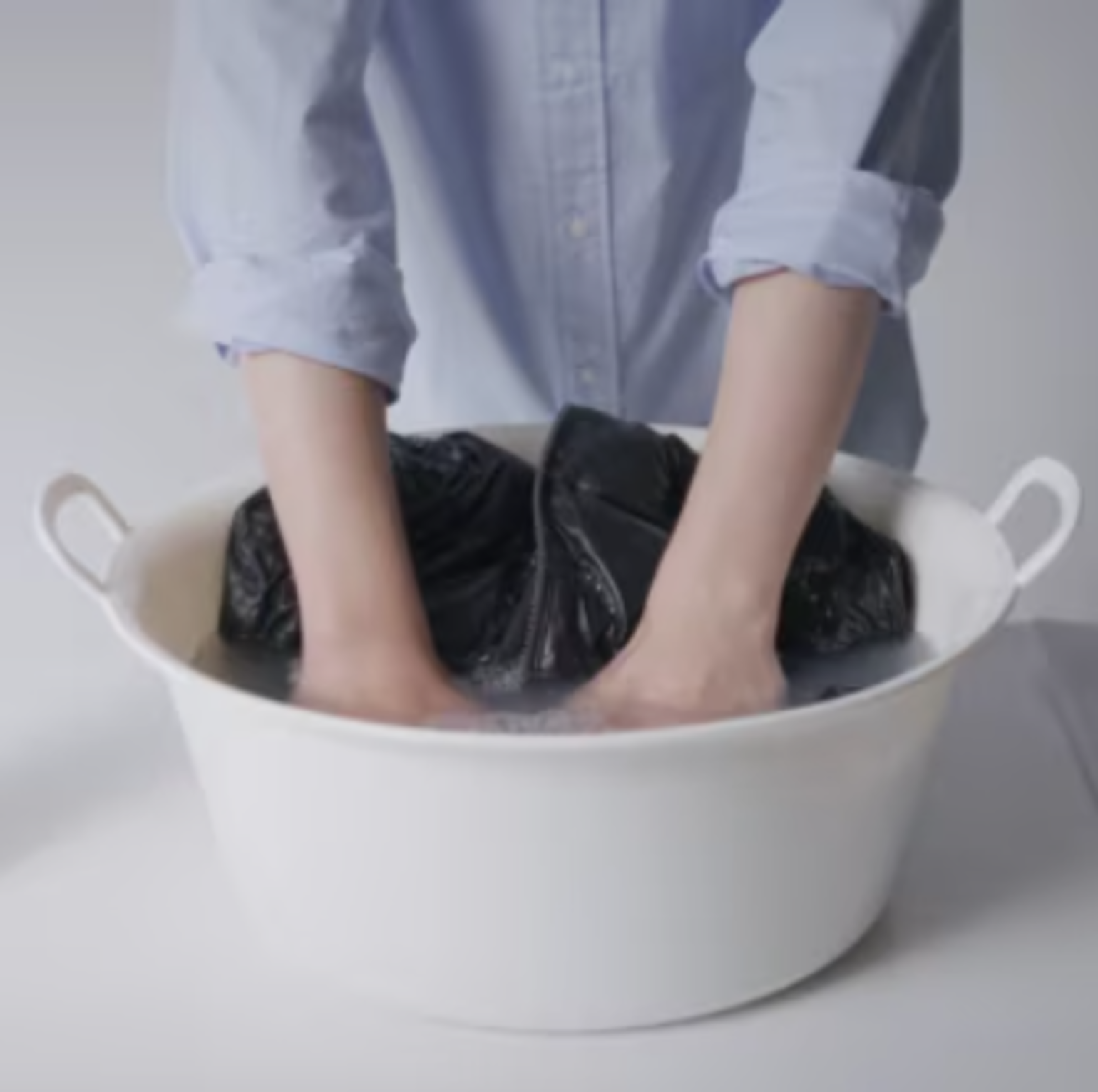 jaket puffer pencucian