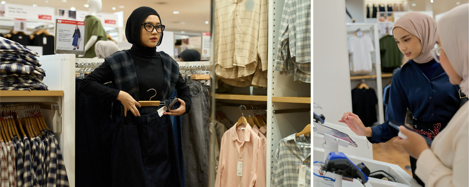 komunitas modest shopping spree