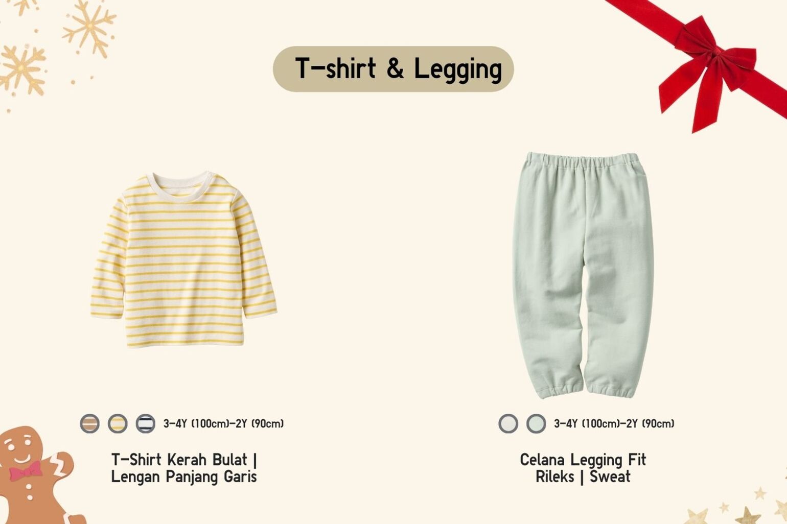 t-shirt dan legging anak