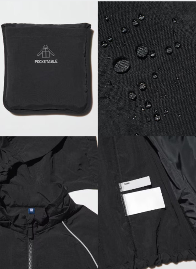 jaket UV parka details