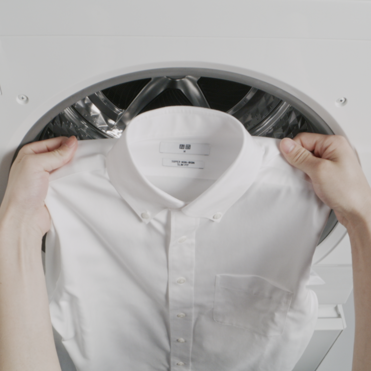 super non iron washing