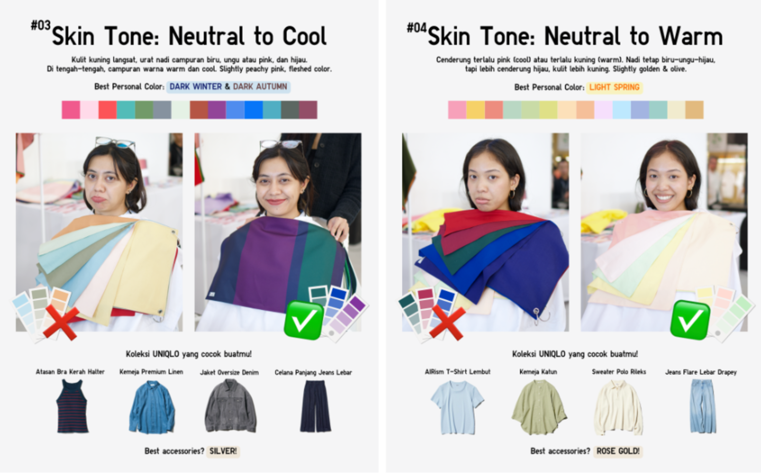 neutral to cool neutral to warm