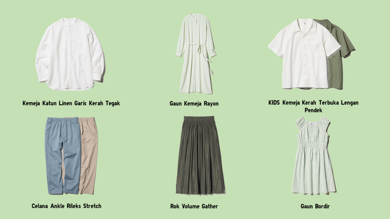 tren warna lebaran hijau 2