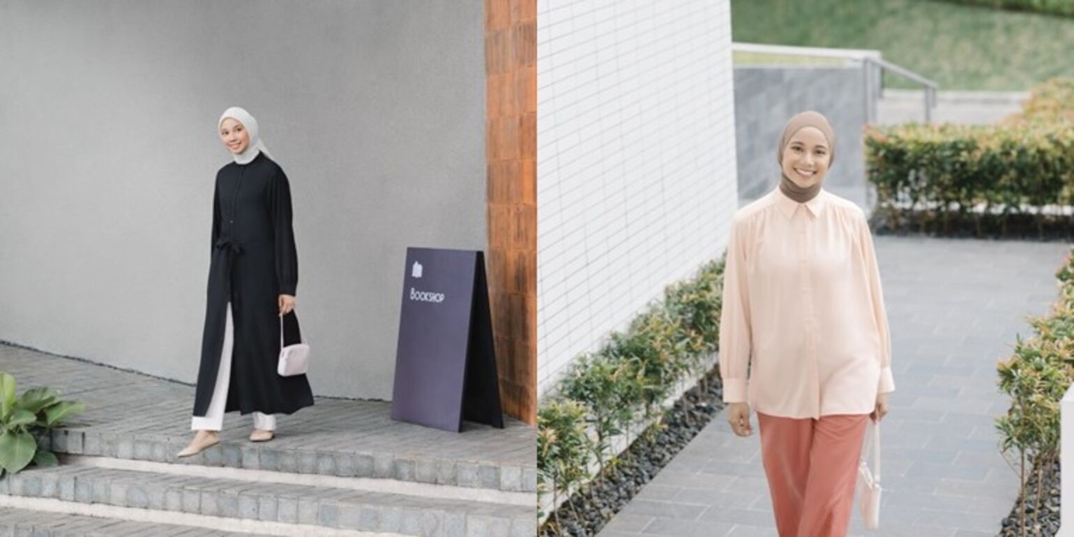 rayon tunik dan gaun