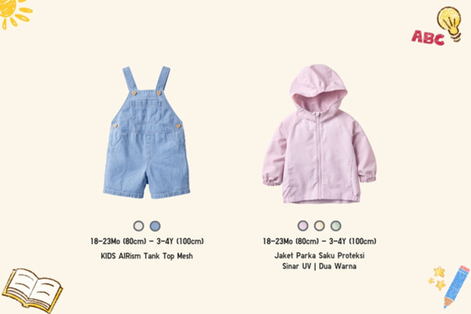 jumper dan outer bayi