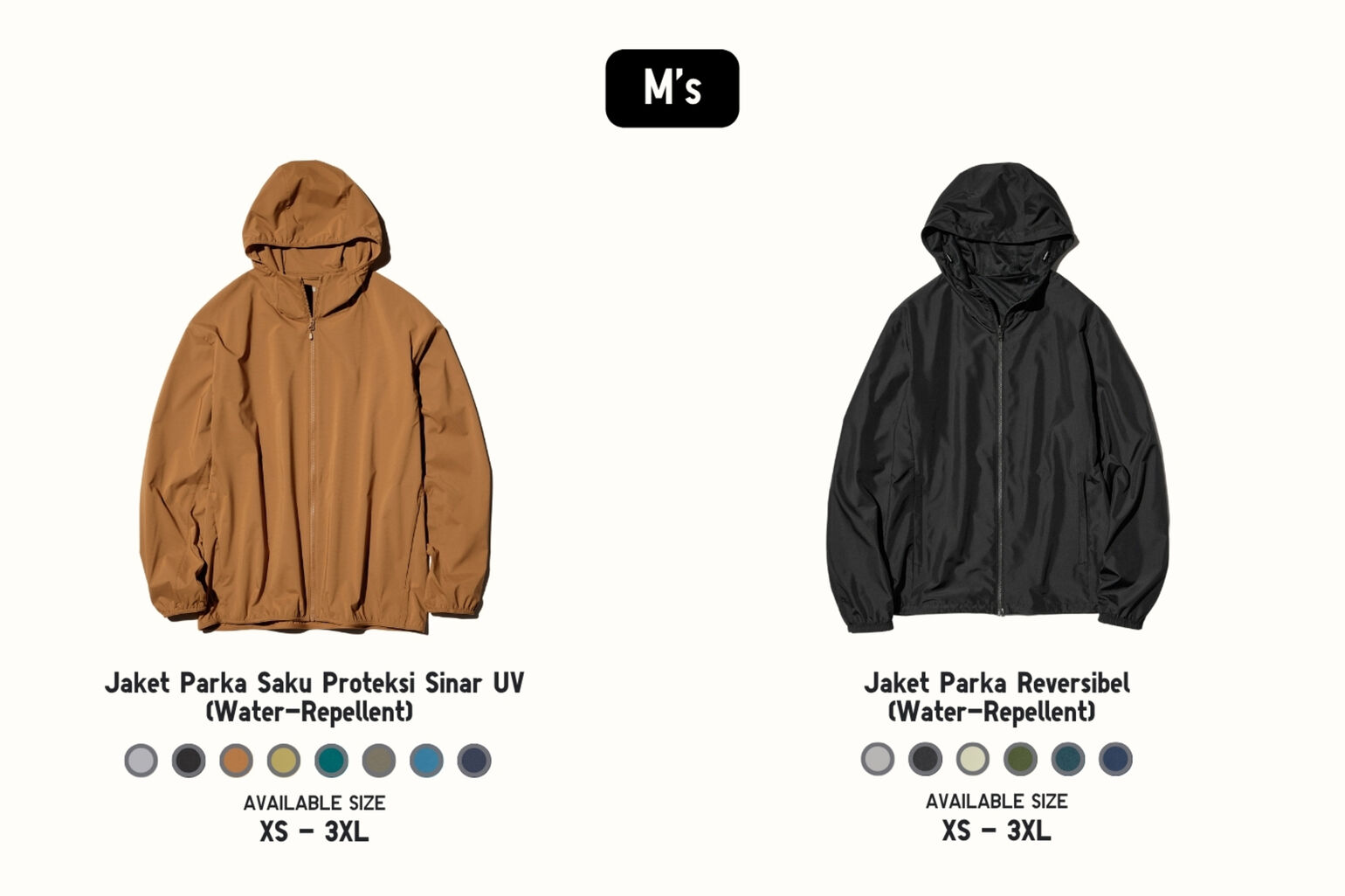 men parka