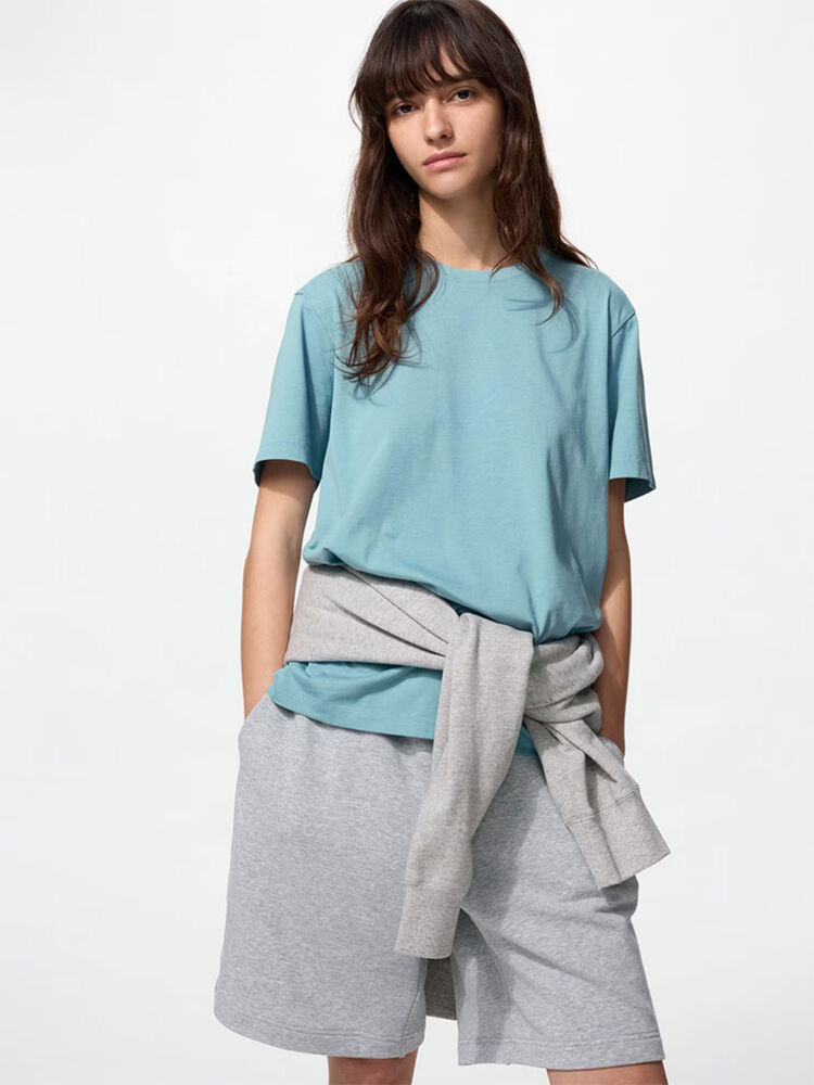Supima Cotton Crew Neck Short Sleeve T-Shirt