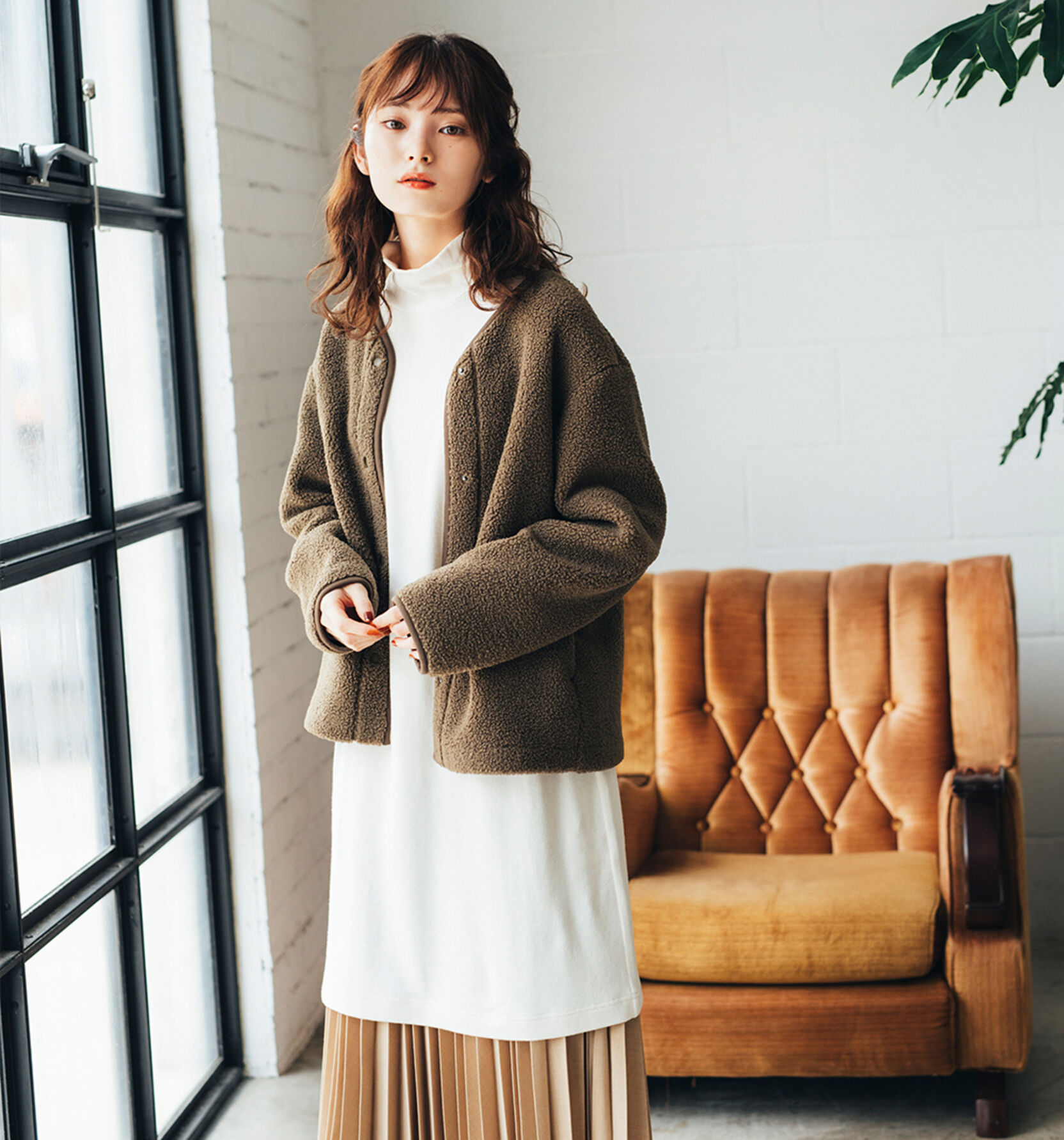 uniqlo fur sweater