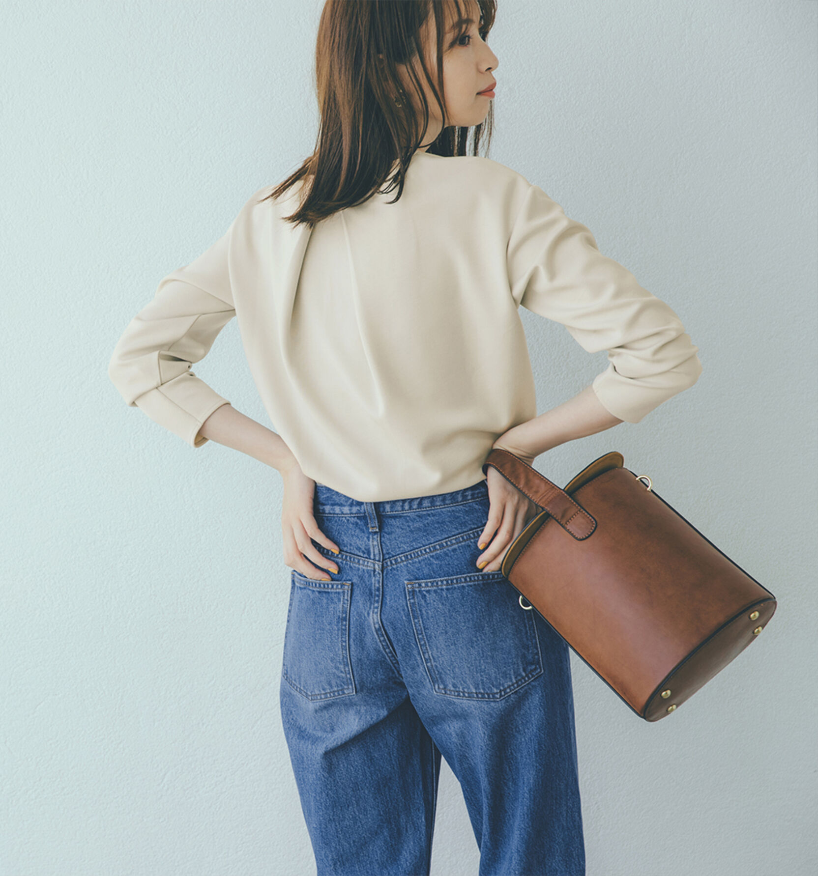 tops and jeans combination
