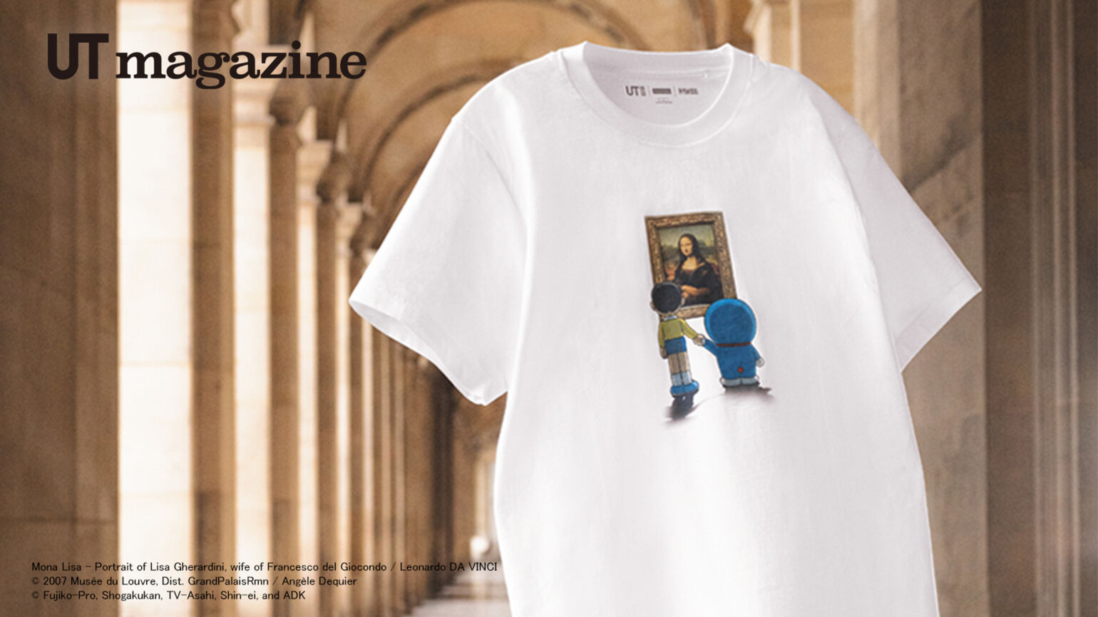 Doraemon meets the Louvre