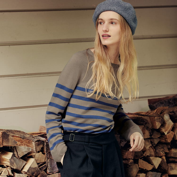 三款衣橱必备经典上衣丨ines De La Fressange 21秋冬系列 Uniqlo
