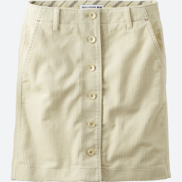 WOMEN INES CORDUROY MINI SKIRT