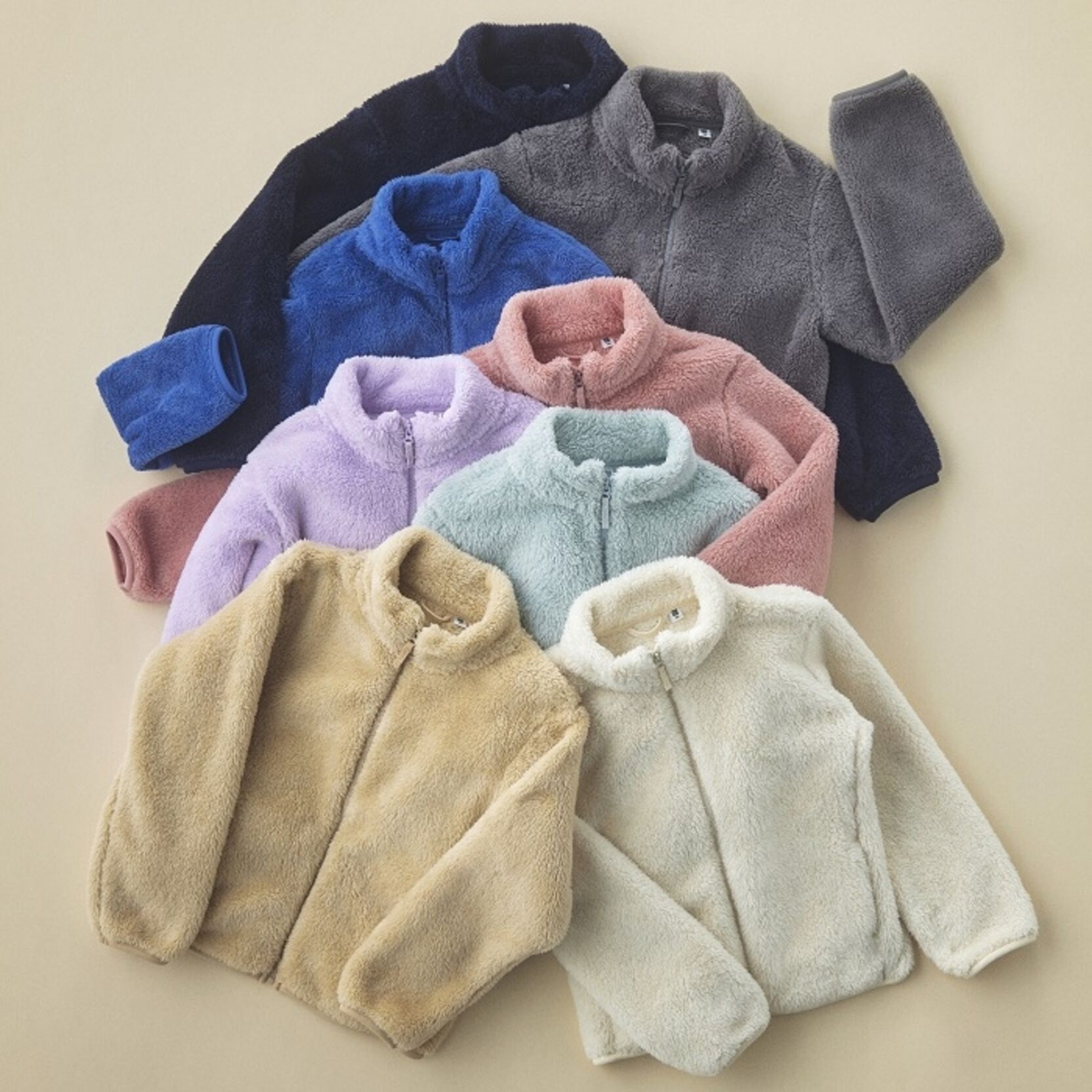 uniqlo cappotto pile
