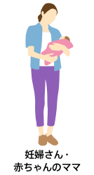 妊婦さん・赤ちゃんのママ