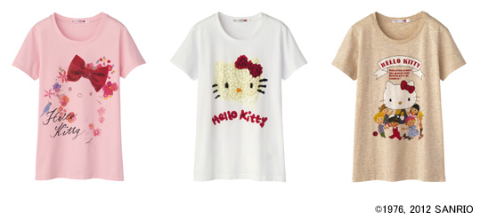 全10名の様々なアーティストがデザイン hello kitty ut発売 uniqlo
