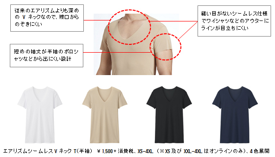 一度着たらやめられない 2016年ユニクロのエアリズム Uniqlo ユニクロ