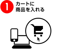 カートに商品を入れる