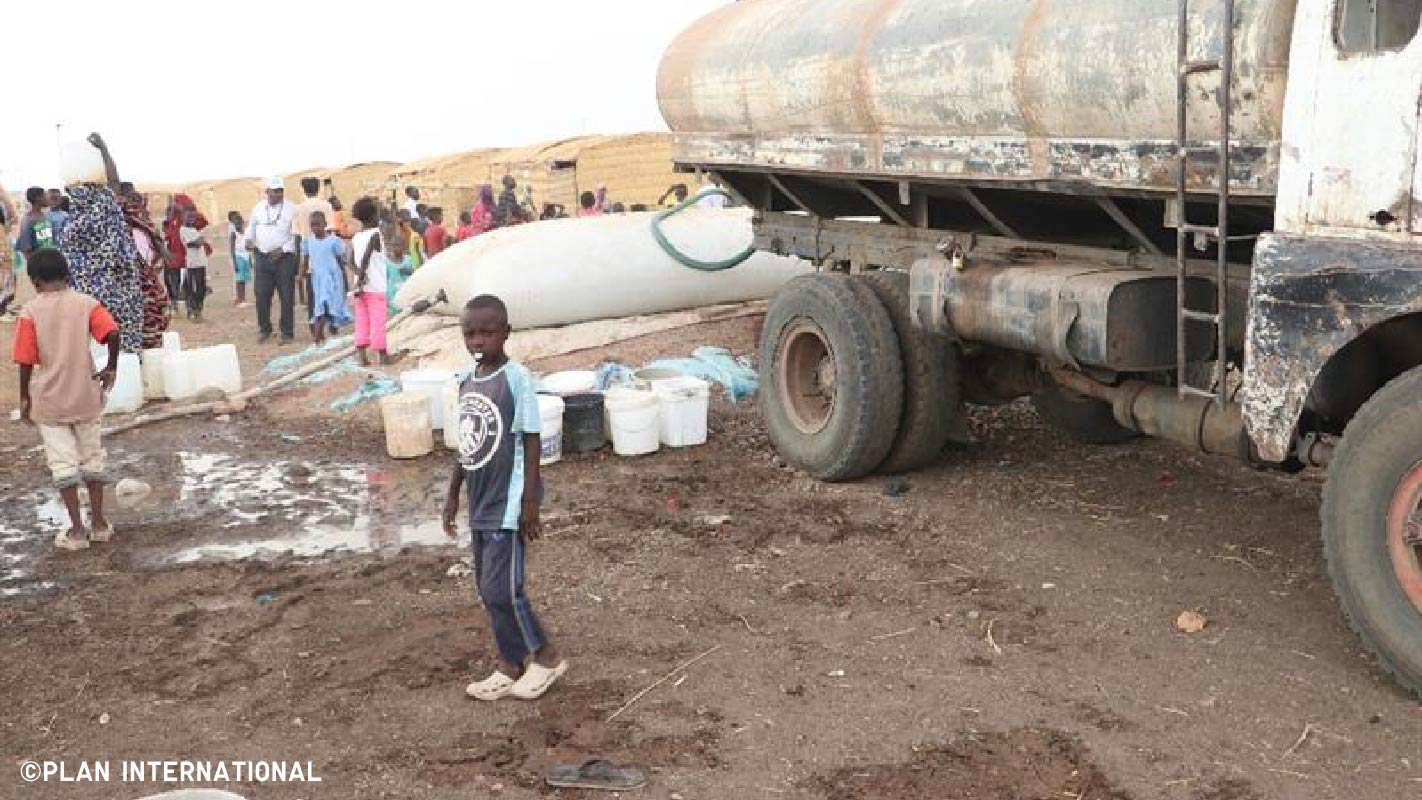 Providing safety and dignity far from the horrors of war. Sudan humanitarian crisis project