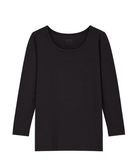 Long Sleeve(Heattech Scoop Neck T-Shirt)