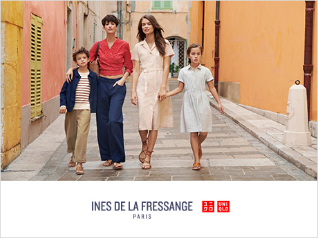 INES DE LA FRESSANGE 時代や世代を超えて愛されている、パリジャン・シックの代名詞。