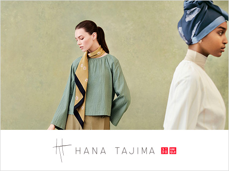 HANA TAJIMA イギリス生まれのファッションデザイナー HANA TAJIMAとの2019春夏コラボレーション。3月29日(金)販売開始予定。
