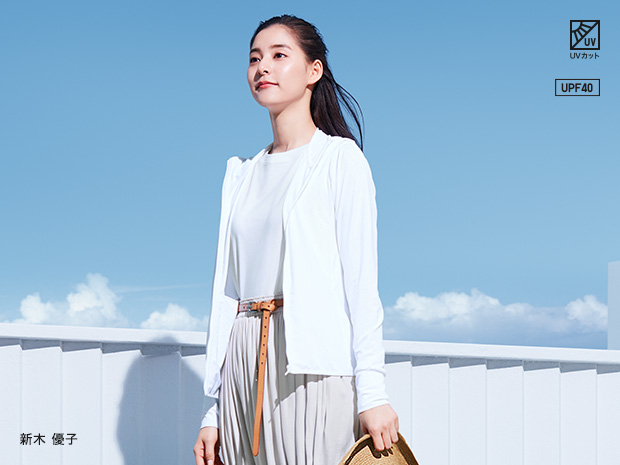 着て１秒、日焼け止め。着るUVカット UVカットメッシュパーカ