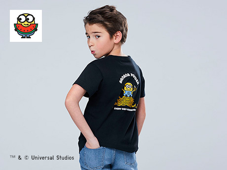 ミニオンズ UT 毎日が週末のようなミニオンたちのハチャメチャな日常をテーマにしたコレクション。