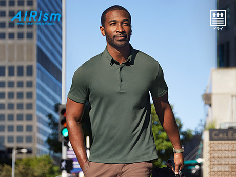 ポロシャツ ビジネスにはエアリズム、アクティブシーンにはドライEXなど、種類豊富なポロシャツが登場。