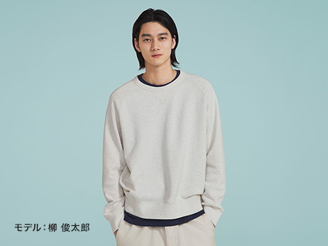 スウェットシャツ 究極のシンプル。スウェットウェア。