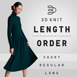 3Dニット レングスオーダー