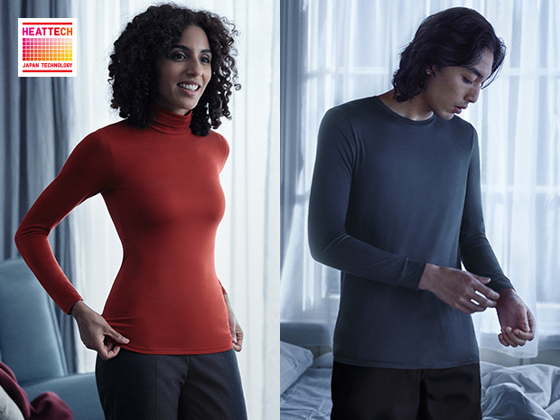 アクセントカラーが登場 バリエーション豊富なヒートテック