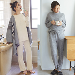 ソフトニットジャージーセット