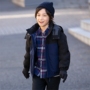 KIDS ウォームパデットパーカ