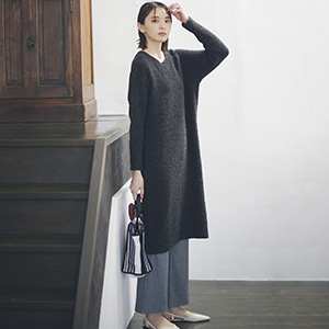 ブークレニットワンピース