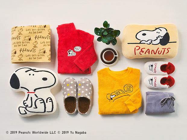 ユニクロだけのオリジナルデザインが登場 ピーナッツ × 長場雄