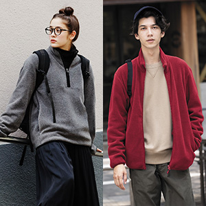 フリースプルオーバー・ジャケット