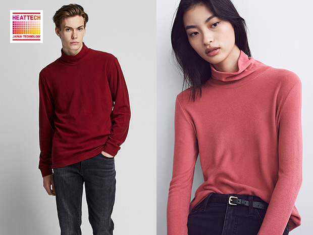 まとめて揃えたい、冬のあったかTシャツ 初売り半額 ヒートテックフリースTシャツ