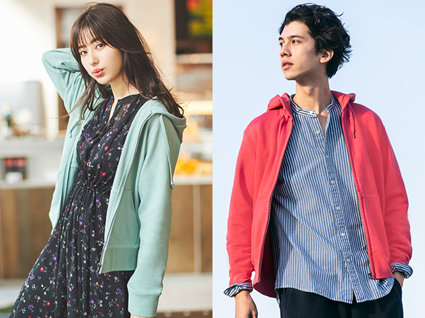 コーディネートを明るくする万能アイテム 今すぐ使える春色スウェット