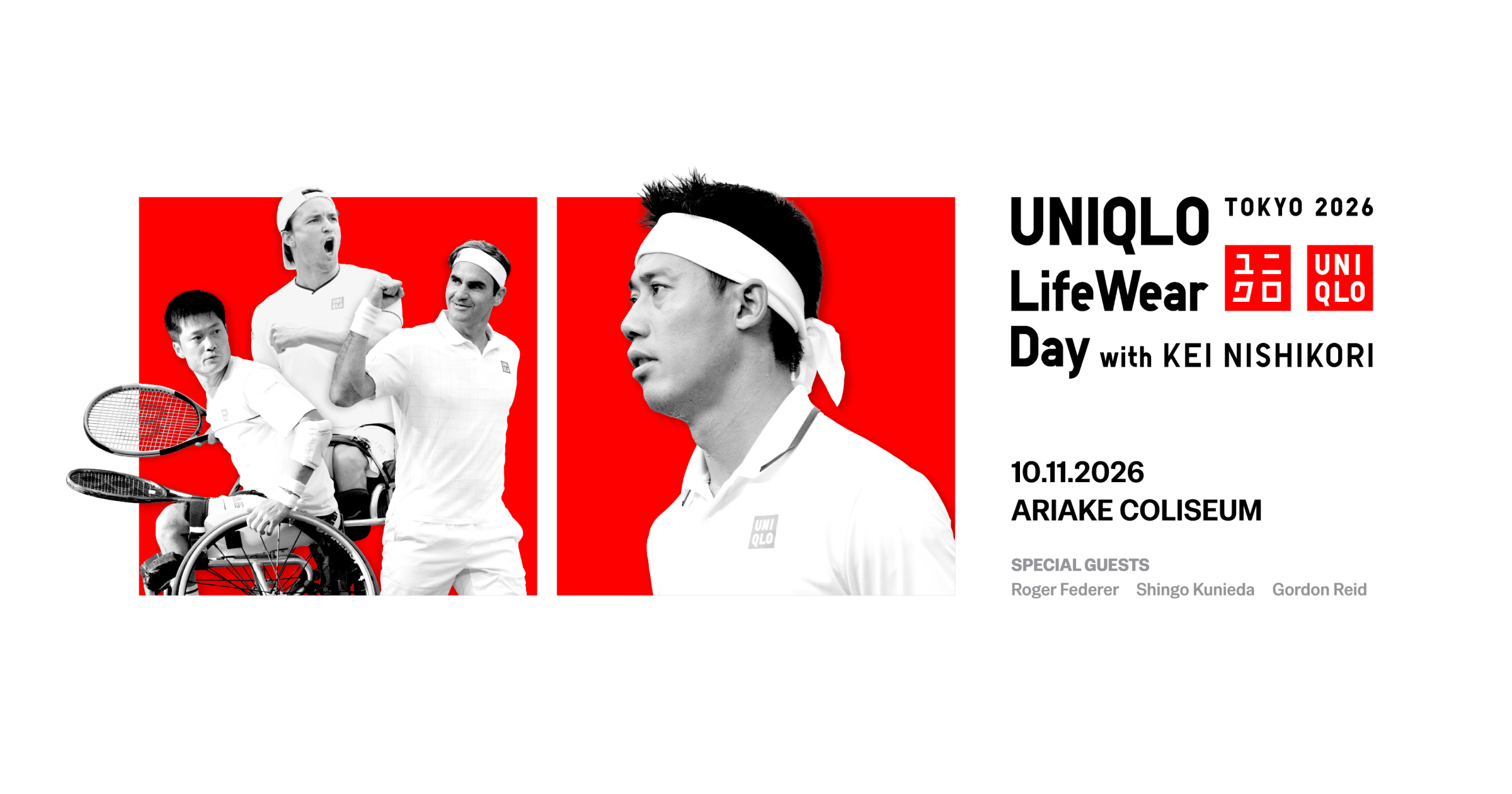 UNIQLO LifeWear Day Tokyo 2026 with Kei Nishikori｜ユニクロ