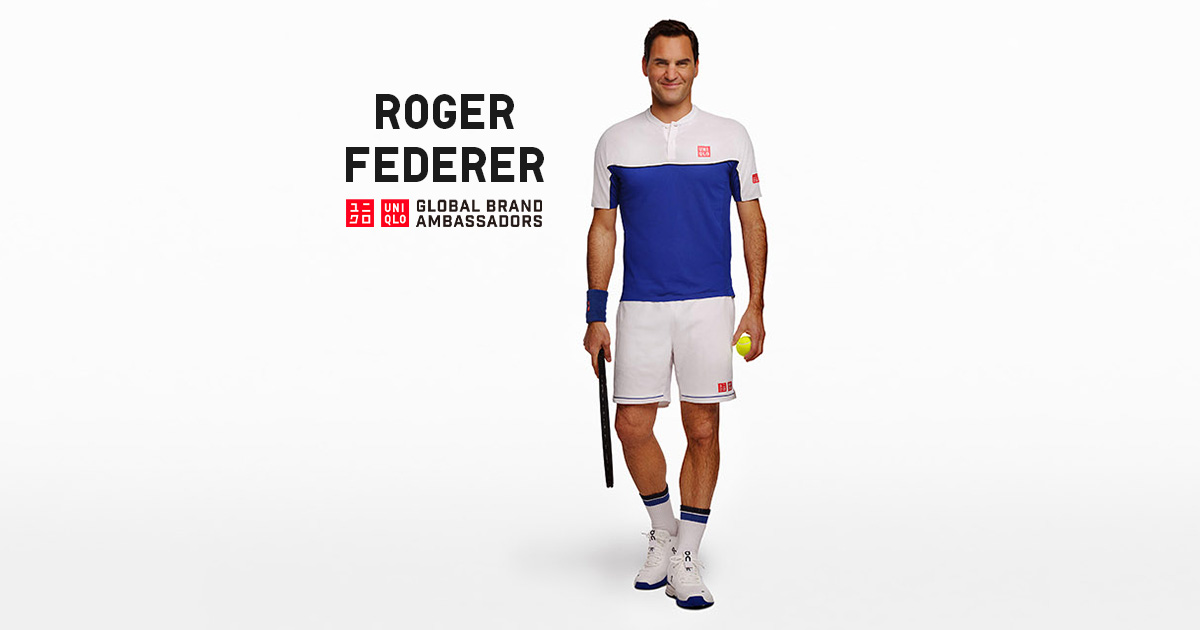 ロジャー・フェデラー （Uniqlo Global Brand Ambassador）｜ユニクロ