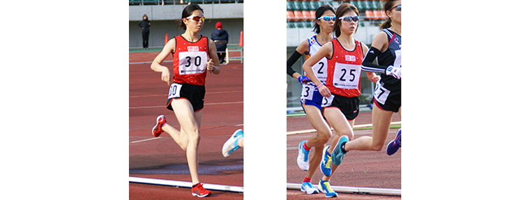 日本実業団陸上競技連合女子長距離記録会（山口県 維新百年記念公園陸上競技場）