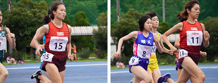 第1回 順天堂大学長距離競技会（千葉県 順天堂大学さくらキャンパス陸上競技場）