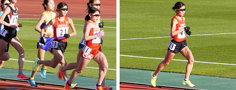 日本実業団陸上競技連合女子長距離記録会2020（山口県 維新みらいふスタジアム）